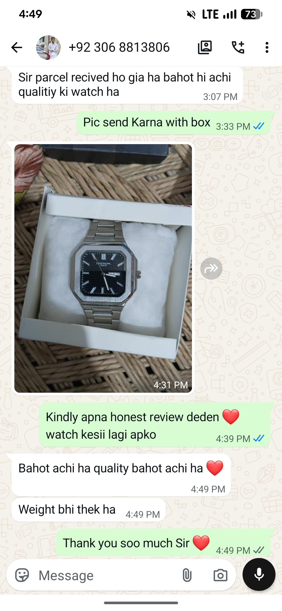 Customer Review