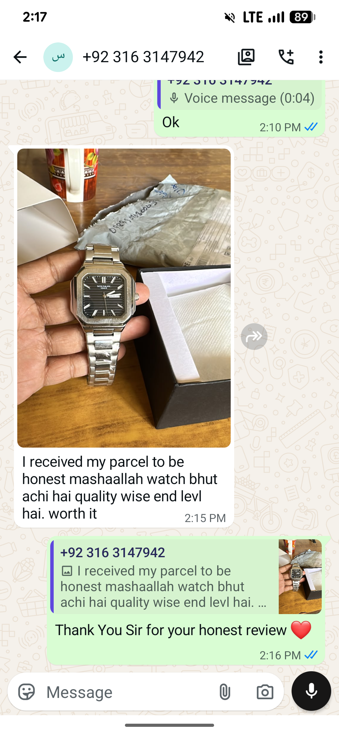 Customer Review
