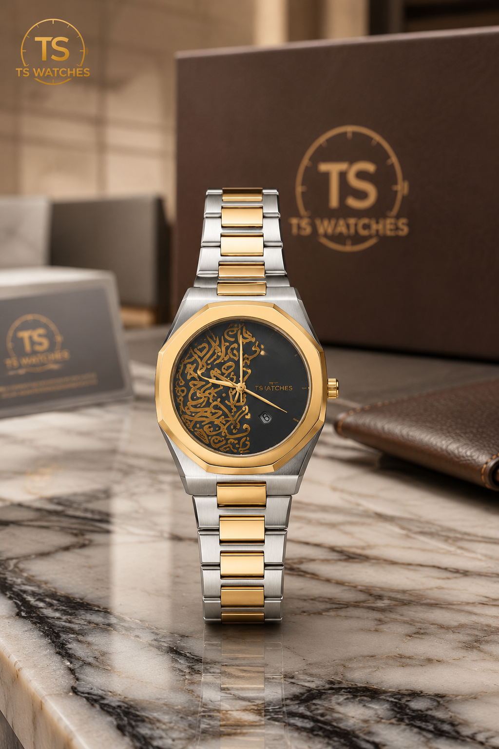 Arabic Calligraphy Watch
