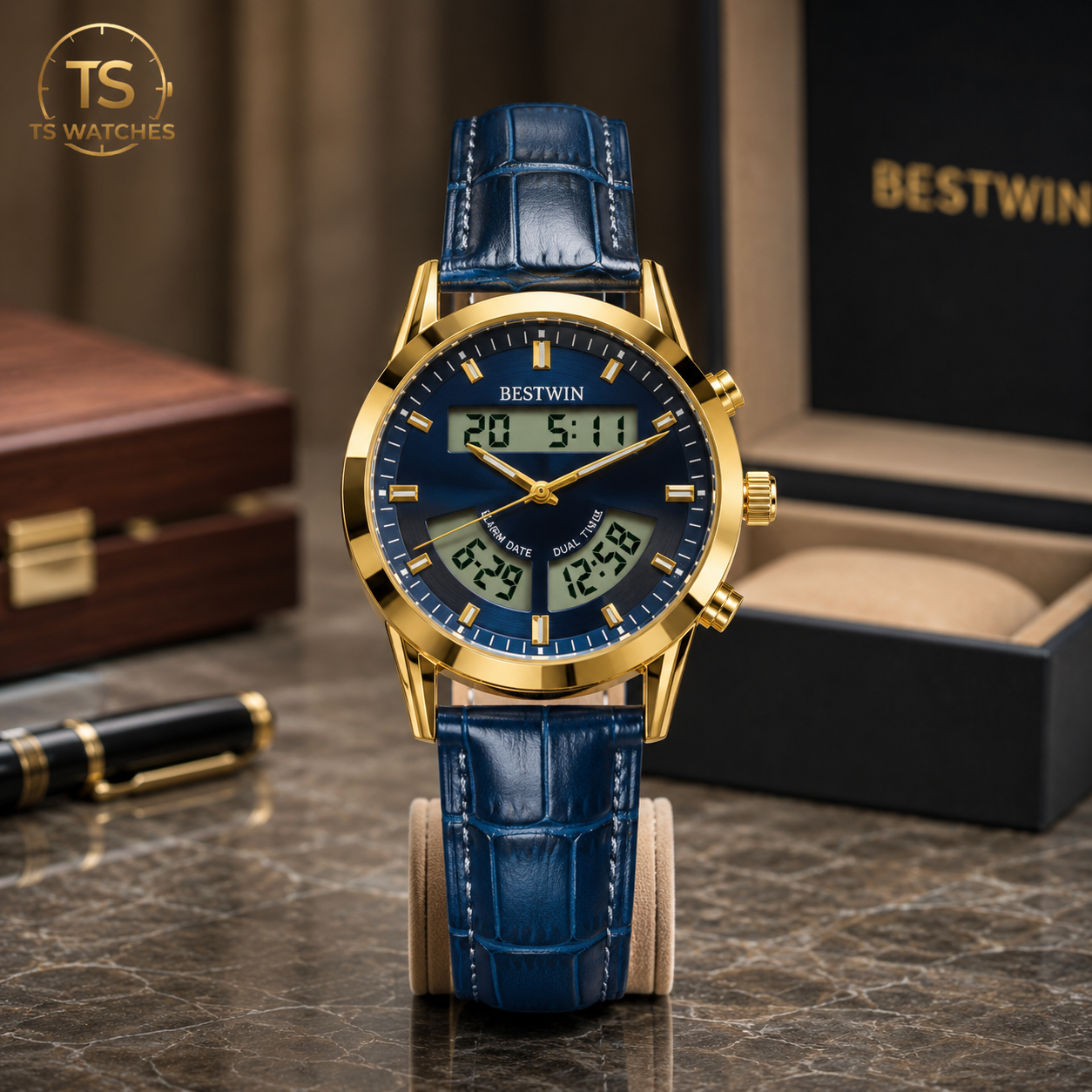 Bestwin Dual time Watch