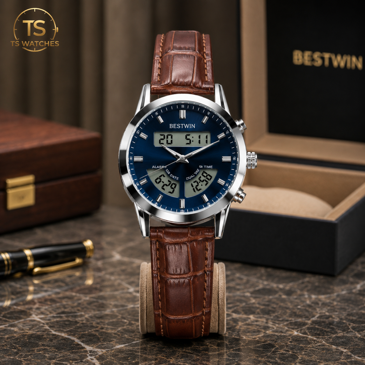 Bestwin Dual time Watch