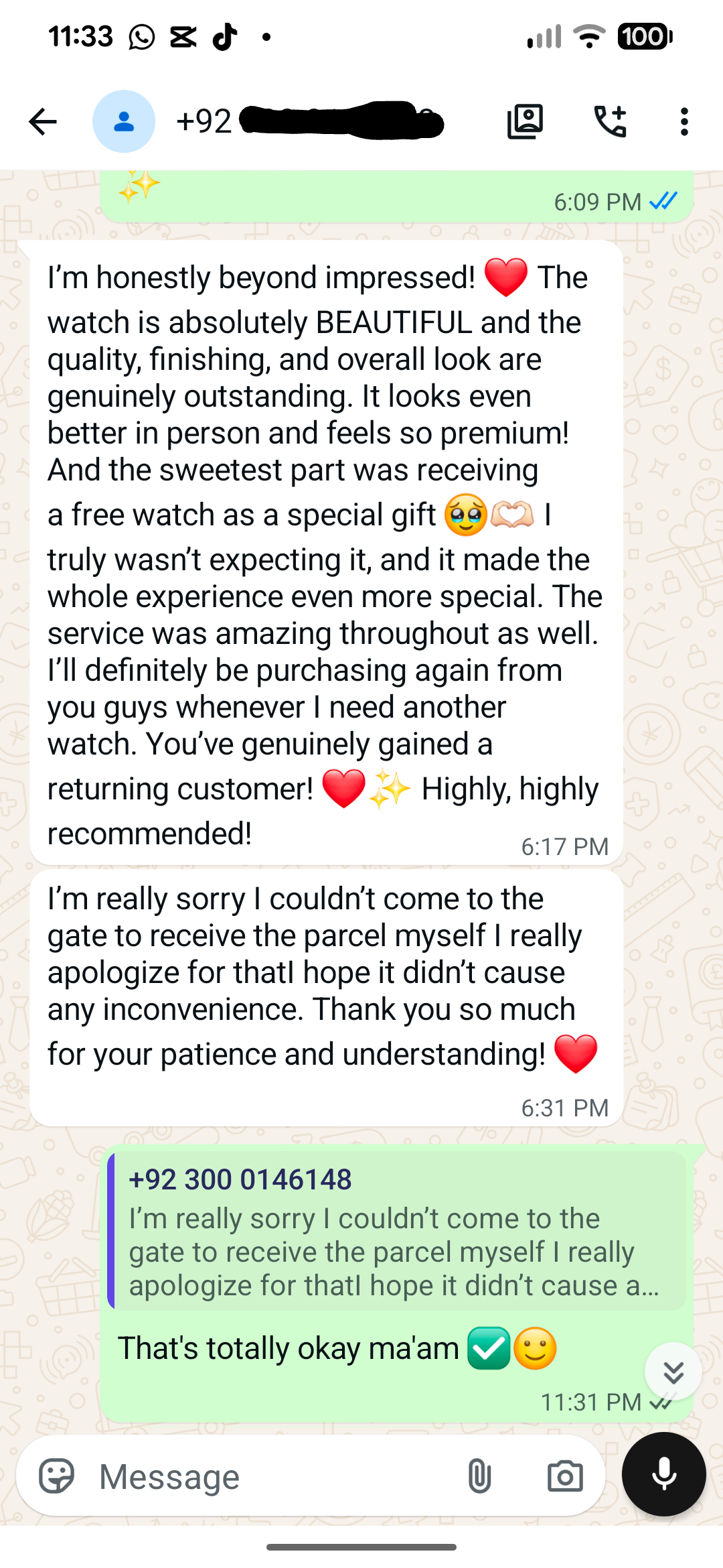 Customer Review